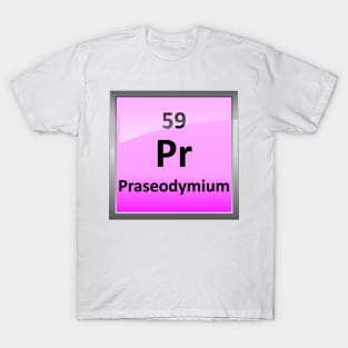 Praseodymium Periodic Table Element Symbol T-Shirt